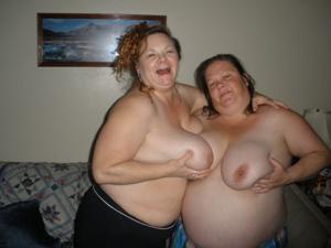 Бисексуальные толстухи и муж одной из них - фото #29
