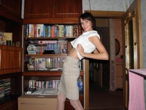 Длинноногая русская телочка - фото #18