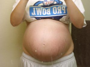 С беременной молодой женушкой - фото #17