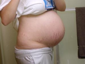 С беременной молодой женушкой - фото #8