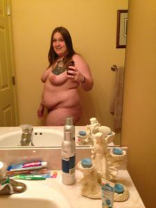 Селфи жирной женщины - фото #3