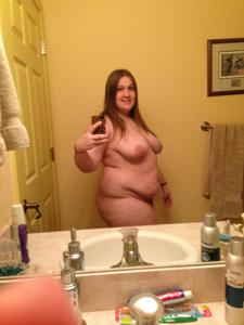 Селфи жирной женщины - фото #4