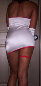 Эротичные снимки сексуальной негритянки в униформе медсестры - фото #4