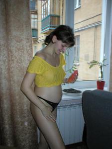 Беременная домохозяйка Ольга - фото #22