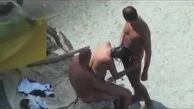 Gave it to a passerby on the beach